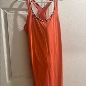 All in Motion Asymmetrical Dress in Orange